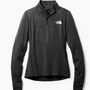 The North Face Quarter-Zip Pullover – Black – Women’s‎ Large